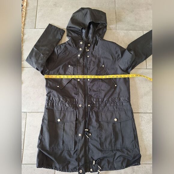 Urban Republic black  rain coat size L - Picture 6 of 6